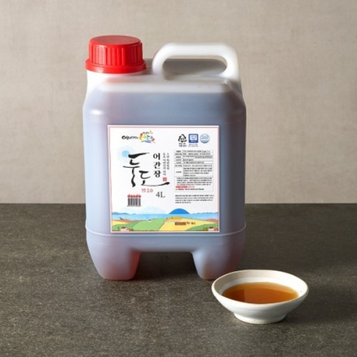 두도 3년숙성 남해 어간장 4L  (물엿/식초/소스/액젖)