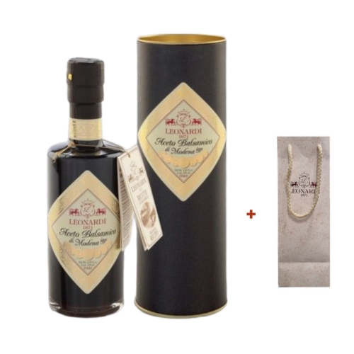 레오나르디 모데나산 발사믹식초 비니거 7메달 블랙 15년 숙성 250ml+쇼핑백  (물엿/식초/소스/액젖)