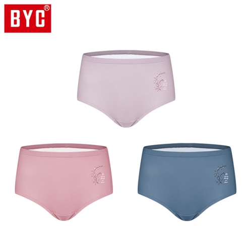 BYC여성 메가스타맥시 3매입 삼각팬티 DOLP9082  (일반/미니팬티(2~5매입))