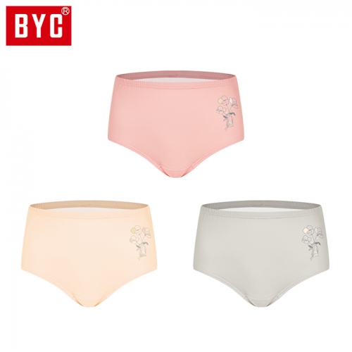 BYC여성 맥시 3매입 삼각팬티 DOLP5263  (일반/미니팬티(2~5매입))