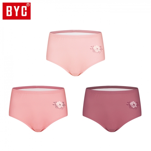 BYC여성 맥시 3매입 삼각팬티 DOLP5283  (일반/미니팬티(2~5매입))