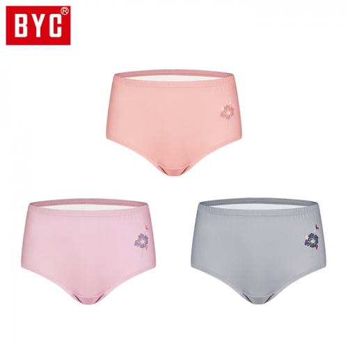 BYC여성 맥시 3매입 삼각팬티 DOLP5287  (일반/미니팬티(2~5매입))