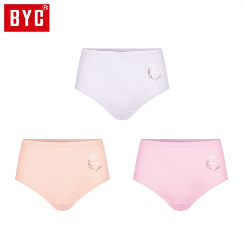 BYC여성 맥시 3매입 삼각팬티 DOLP5345  (일반/미니팬티(2~5매입))
