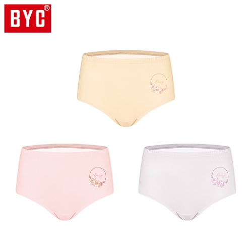 BYC여성 맥시 3매입 삼각팬티 DOLP5320  (일반/미니팬티(2~5매입))
