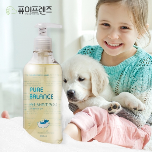 [퓨어프렌즈] 퓨어 밸런스 펫 샴푸 300ml  (목욕용품/미용용품)