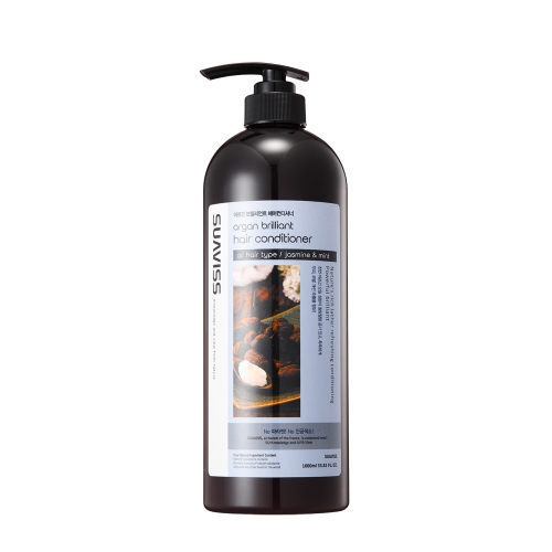 [수아비스] 아르간 브릴리언트 헤어컨디셔너 1000ml  (샴푸/린스/트리트먼트)