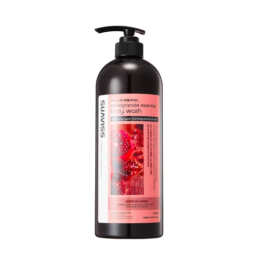 [수아비스] 석류허브 에센셜 바디워시 1000ml  (샤워/바디워시)