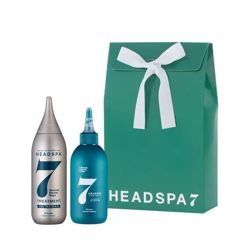 헤드스파7 2025 선물세트B (더 프리미엄 210ml + 파란눈 트리트먼트 200ml)  (샴푸/린스/트리트먼트)