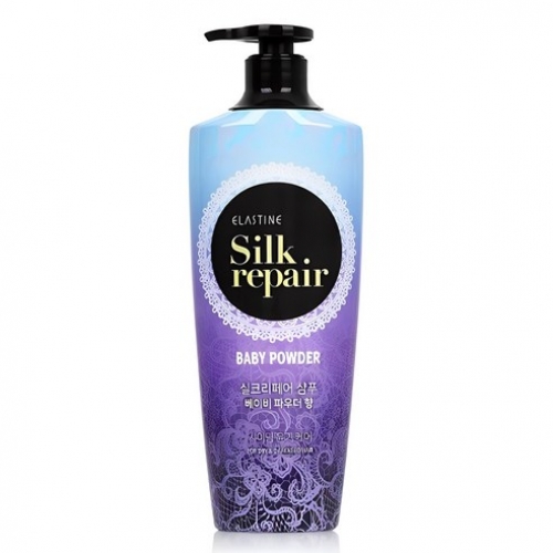 엘라스틴 실크리페어 베이비 파우더 샴푸 550ml  (샴푸/린스/트리트먼트)