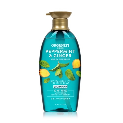 오가니스트 페퍼민트 쿨링진정 샴푸 500ml(비건)  (샴푸/린스/트리트먼트)
