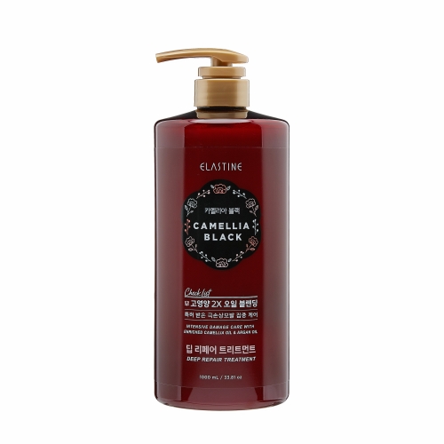 엘라스틴 카멜리아블랙 트리트먼트 1000ml  (샴푸/린스/트리트먼트)
