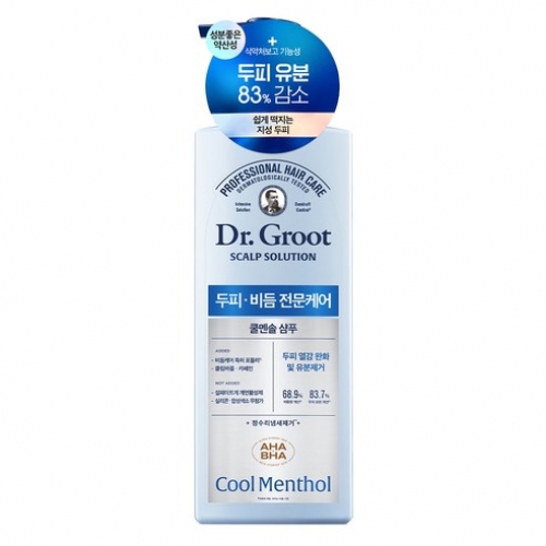 닥터그루트 스칼프솔루션 쿨멘솔 샴푸 700ml  (샴푸/린스/트리트먼트)
