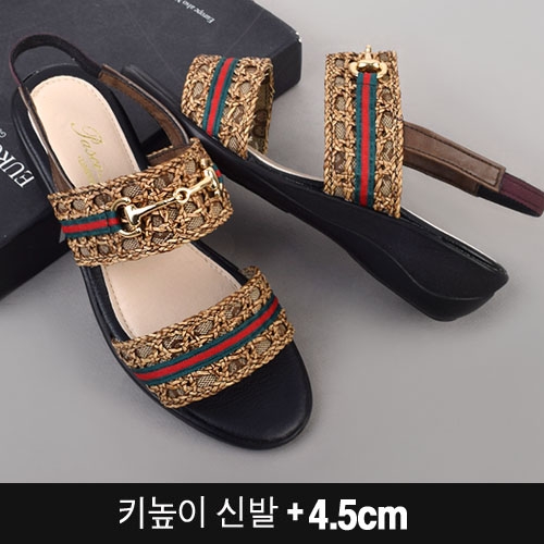 [DM-루머스] 여성샌들 여성블로퍼  통굽슬리퍼 키높이슬리퍼 스트랩여성슬리퍼 바캉스샌들  (샌들/뮬/슬리퍼)