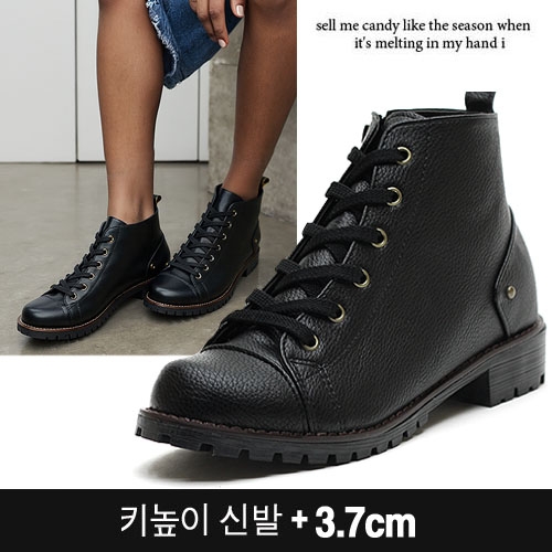 [DS-JH뉴루나틱2호] 신상품 여성부츠 여성워커 여성앵클부츠 편안한워커 국내제작 플랫워커 통굽워커  (부티/앵클/부츠)
