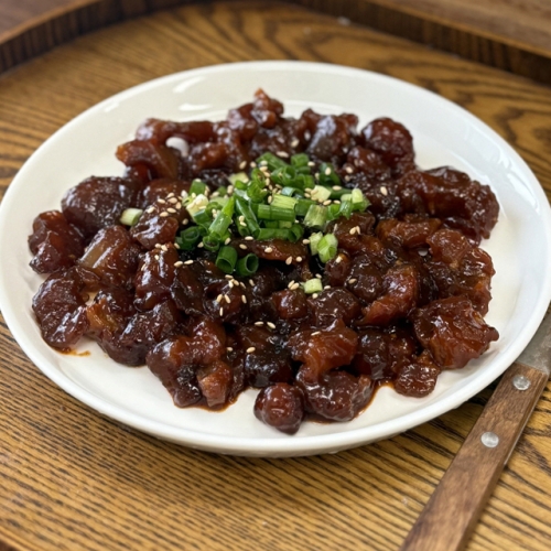 가마솥 특제 불 양념 스지 300g x 5팩  (축산가공식품)