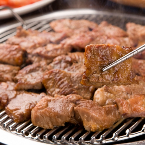 봄날장터 양념갈비 한입구이 600g x 3팩  (축산가공식품)
