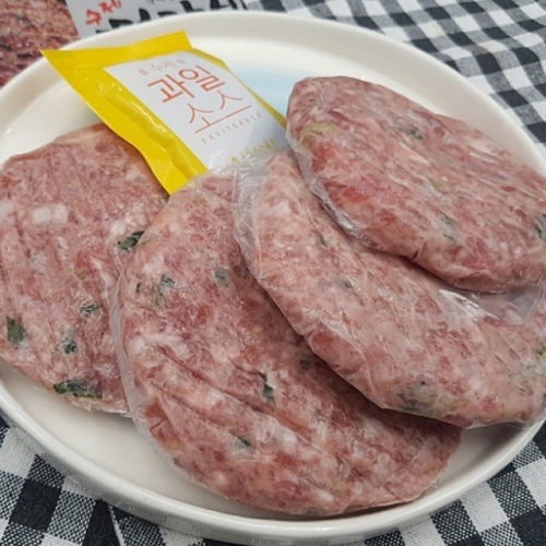 한돈 수제 너비아니 떡갈비 400g x 2팩  (축산가공식품)