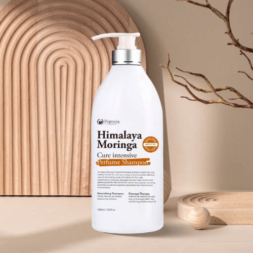 [포고니아] 히말라야 모링가 클라우드 우디 퍼퓸 샴푸 1000ml 1+1(총2개)  (샴푸/린스/트리트먼트)