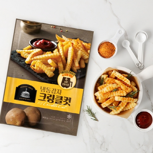 [동원] 퀴진 냉동감자 클링클컷 650g x 3개  (튀김류/어묵류)