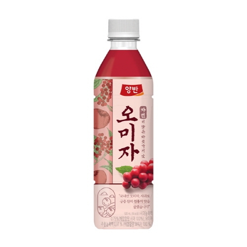 [동원] 양반 오미자 500mL x 24병  (과즙음료)