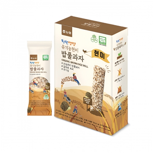 청원생명농협 유기농현미 밥풀과자 선물세트 (13g X 12개 유기가공식품 글루텐프리)  (과자/껌/스낵류)