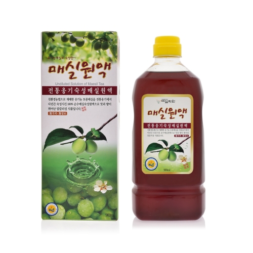 매실락 유기농토종매실 매실액 900ml 1병  (과즙음료)