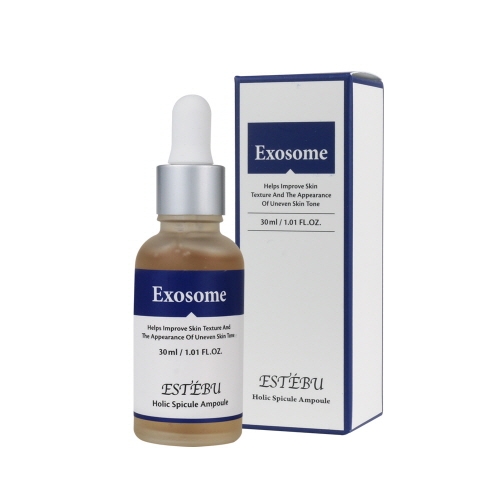 [에스떼뷰] 스피큘 홀릭 앰플 30ml 엑소좀 함유로 진정, 탄력 개선에 도움  (에센스/세럼/앰플/오일)