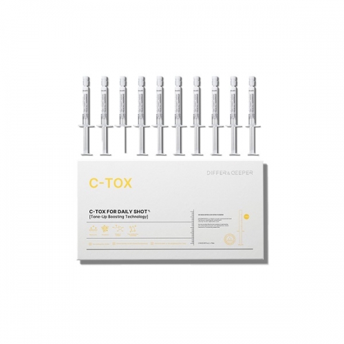 [디퍼앤디퍼] 씨톡 포 데일리 샷 알엑스 10개입 (2.5ml x 10ea)  (에센스/세럼/앰플/오일)