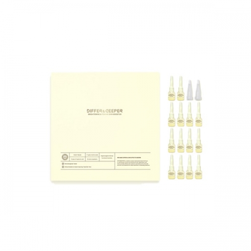 [디퍼앤디퍼] 브라이트닝&토닝 스킨 부스터 14개입 (2ml x 14ea)  (기능성화장품)