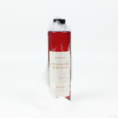 [더아로하트리즈] 감귤 바디워시 릴리오브부케 300ml  (샤워/바디워시)