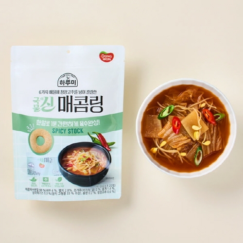 [동원] 하루미 국물의신 매콤링 80g x 3봉  (조미료/분말류)