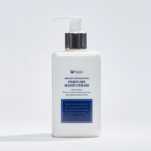 [포고니아] 시어버터 모이스처 퍼퓸 핸드크림 300ml 1+1(총2개)  (바디로션/크림/핸드/풋케어)