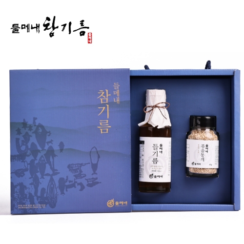 [들메내] 15호 국산참기름 선물세트 (손잡이끈)  (식용유/참기름/오일류/시럽)