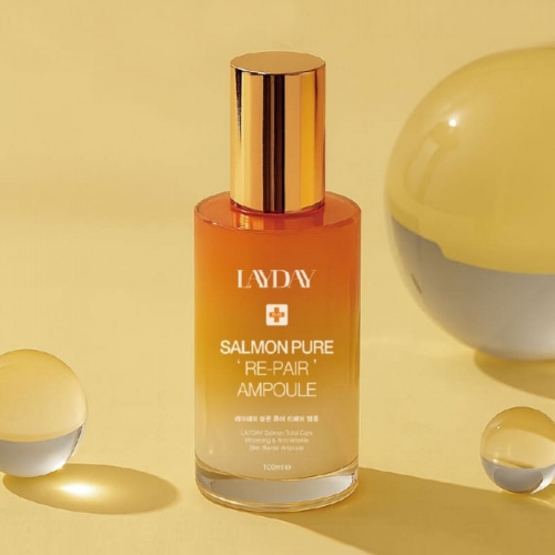 [레이데이] PDRN 연어주사 재생앰플 100ml 1+1 기미 검버섯 잡티 케어 화이트닝 탄력 앰플  (에센스/세럼/앰플/오일)