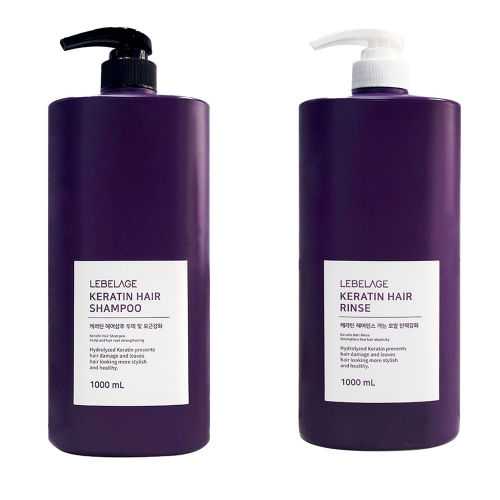 르베라쥬 케라틴 헤어 1000ml(2종 택1)  (샴푸/린스/트리트먼트)