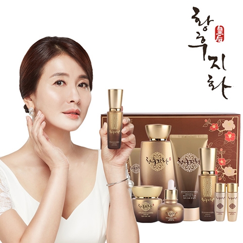 [황후지화] 한방 화장품 6종세트 + 쇼핑백 / 주름개선 기능성 화장품  (스킨케어세트)