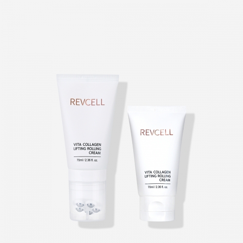 (홈쇼핑 BEST) 리브이셀 비타콜라겐 리프팅 롤링크림 70ml 1개 + 롤링크림 리필 70ml  (크림/아이크림)