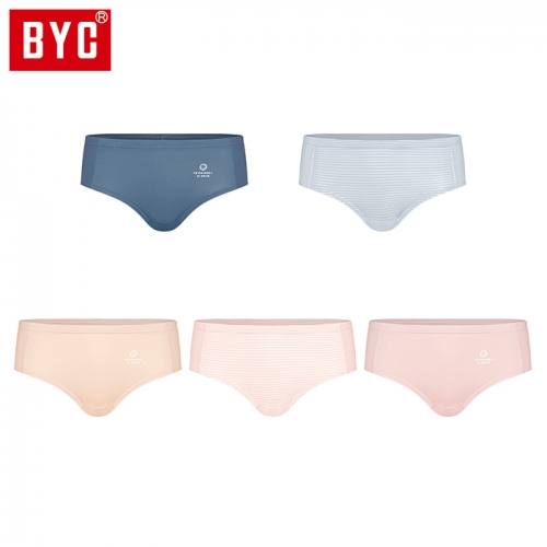 BYC여성 60수면스판 미디 요일 삼각팬티 P2227  (일반/미니팬티(2~5매입))