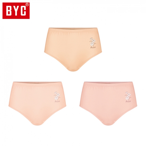 BYC여성 맥시 3매입 삼각팬티 P5349  (일반/미니팬티(2~5매입))