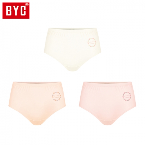 BYC여성 맥시 3매입 삼각팬티 P5344  (일반/미니팬티(2~5매입))