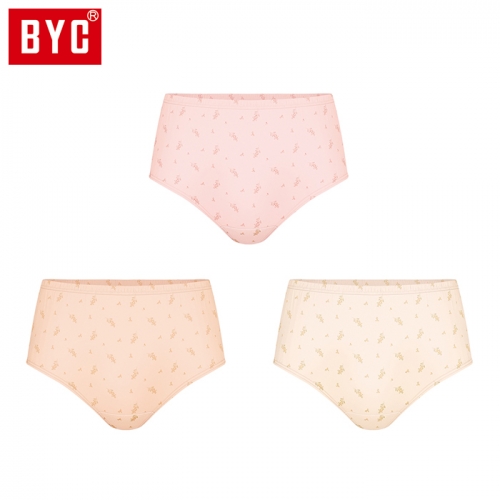 BYC여성 맥시 3매입 삼각팬티 F5350  (일반/미니팬티(2~5매입))