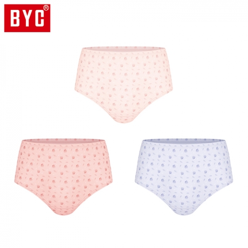 BYC여성 맥시 3매입 삼각팬티 F5371  (일반/미니팬티(2~5매입))