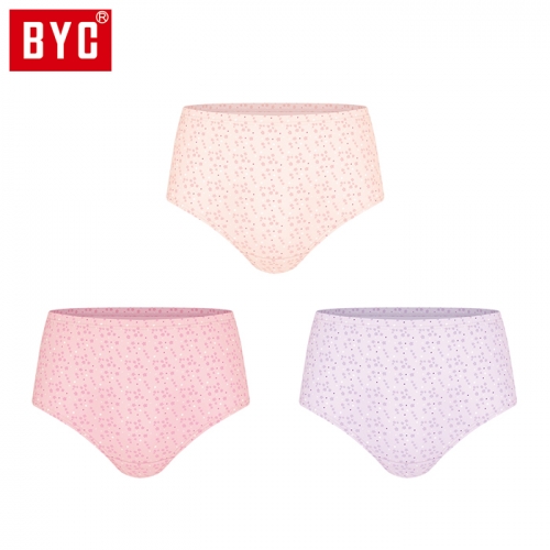 BYC여성 맥시 3매입 삼각팬티 F5370  (일반/미니팬티(2~5매입))