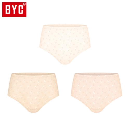 BYC여성 맥시 3매입 삼각팬티 F5368  (일반/미니팬티(2~5매입))