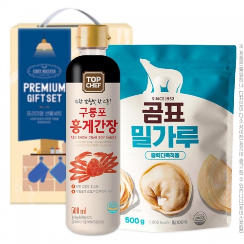 탑셰프홍게간장500ml 곰표밀가루(2종)  (물엿/식초/소스/액젖)