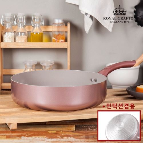 [로얄그래프톤] 로사 IH인덕션 궁중전골팬 28cm_RG2039  (프라이팬단품)