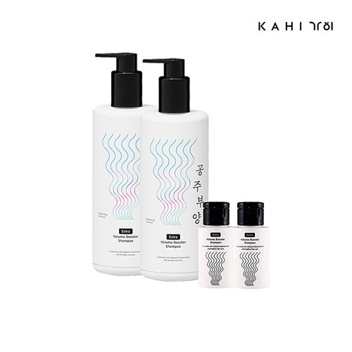 [가히] 공주부양 엑스트라 볼륨 샴푸 기획세트 (500ml 2개, 50ml 2개)  (샴푸/린스/트리트먼트)