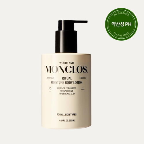 [몽클로스] 리츄얼 모이스처 바디 로션 300ml  (샤워/바디워시)
