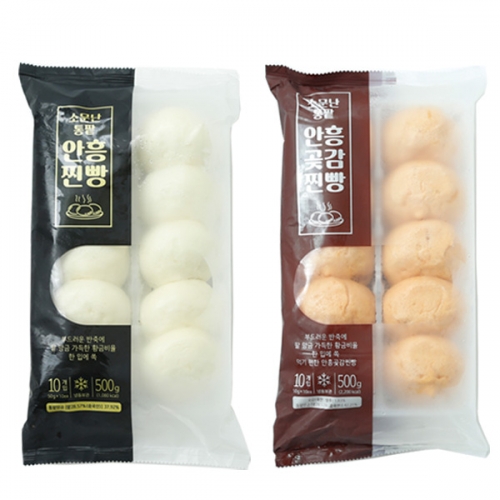 [맛집원정단] 안흥 통팥진빵 20개+곶감진빵 20개  (빵/케익/밀가루가공식품)