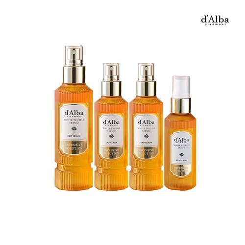[달바] 시즌6 화이트 트러플 엑소 인텐시브 세럼 세트 (160ml 1개, 100ml 2개, 60ml 1개)  (스킨/토너/미스트)